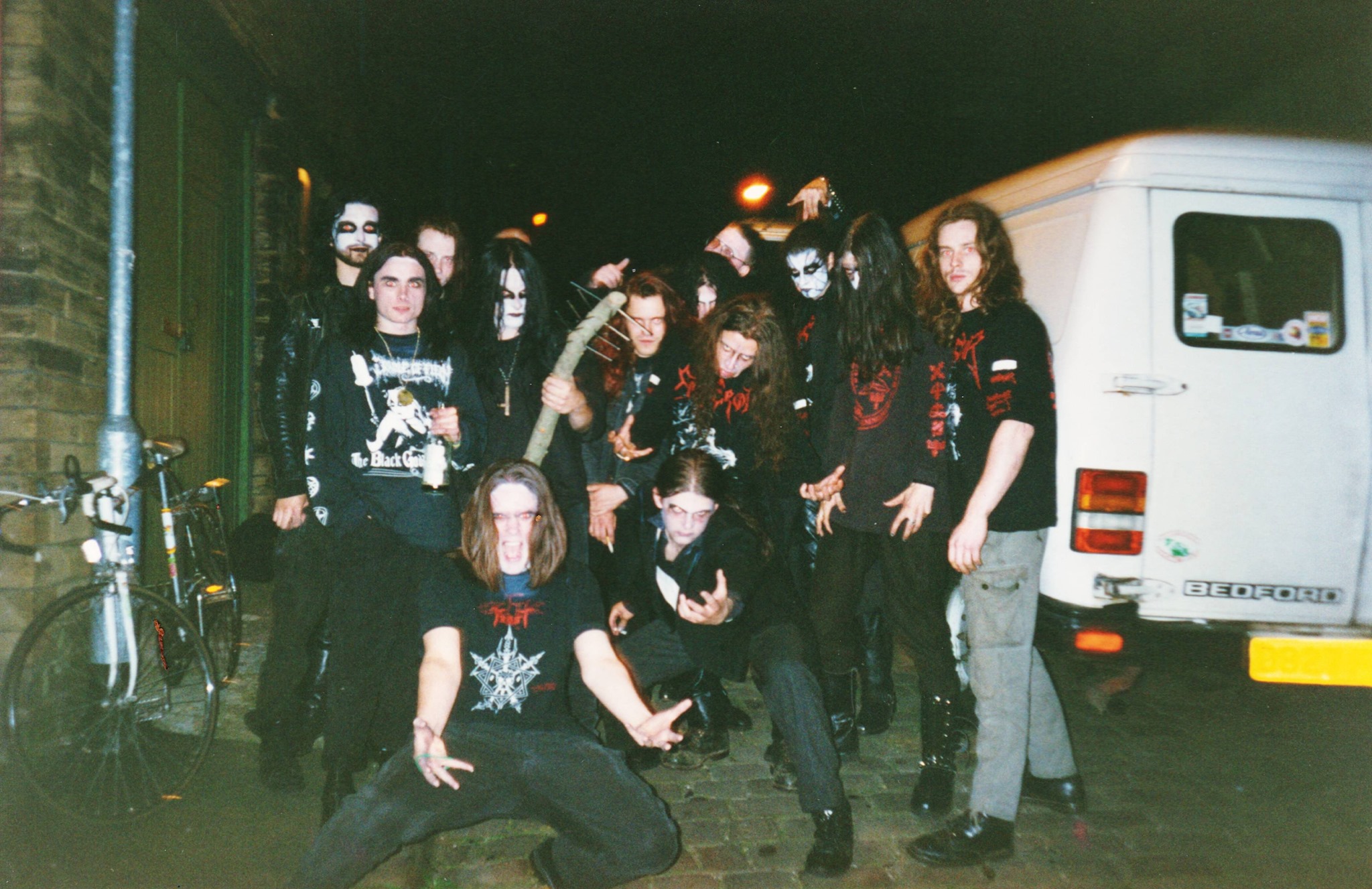 Emperor and Cradle of Filth - first UK tour 1993