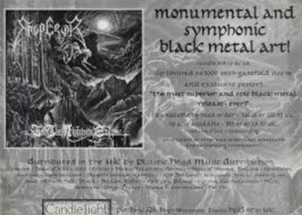 Emperor_In the nightside eclipse Polish flyer