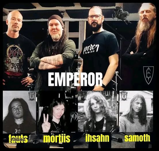 Emperor band now and then