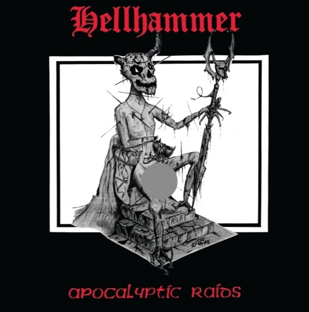 Hellhammer_Apocalyptic Raids mediabook CD censored front cover artwork